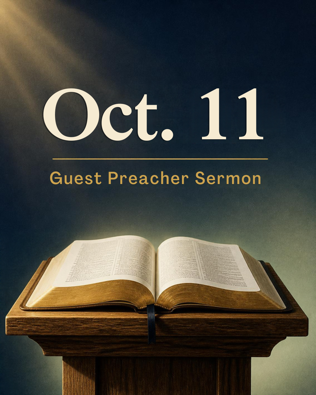 Sermon 10-11-26