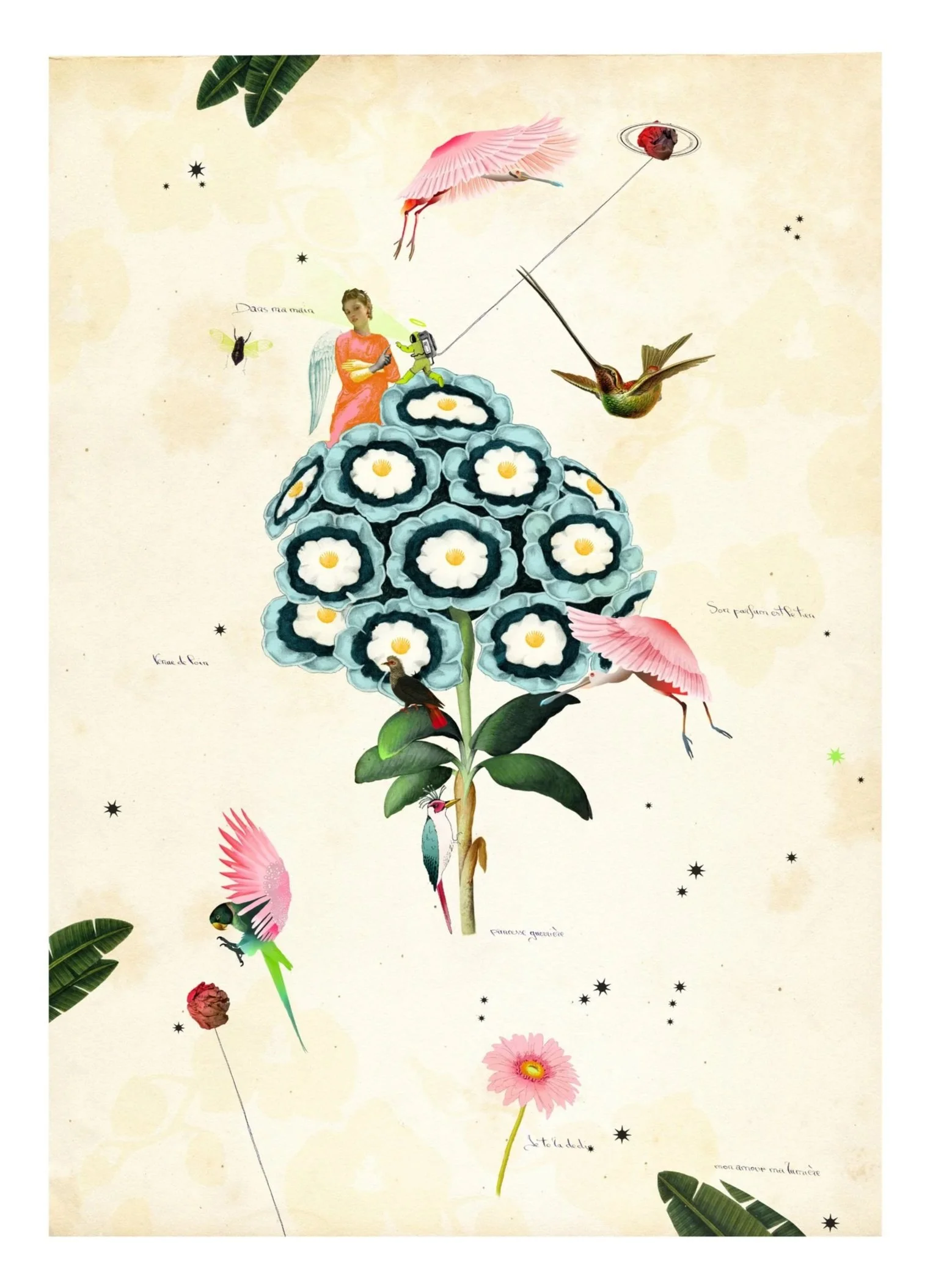 L'Astronaute / 2015 / Giclée print on Hahnemulhe Photorag paper / edition of 50 / 59.4x84.1cm