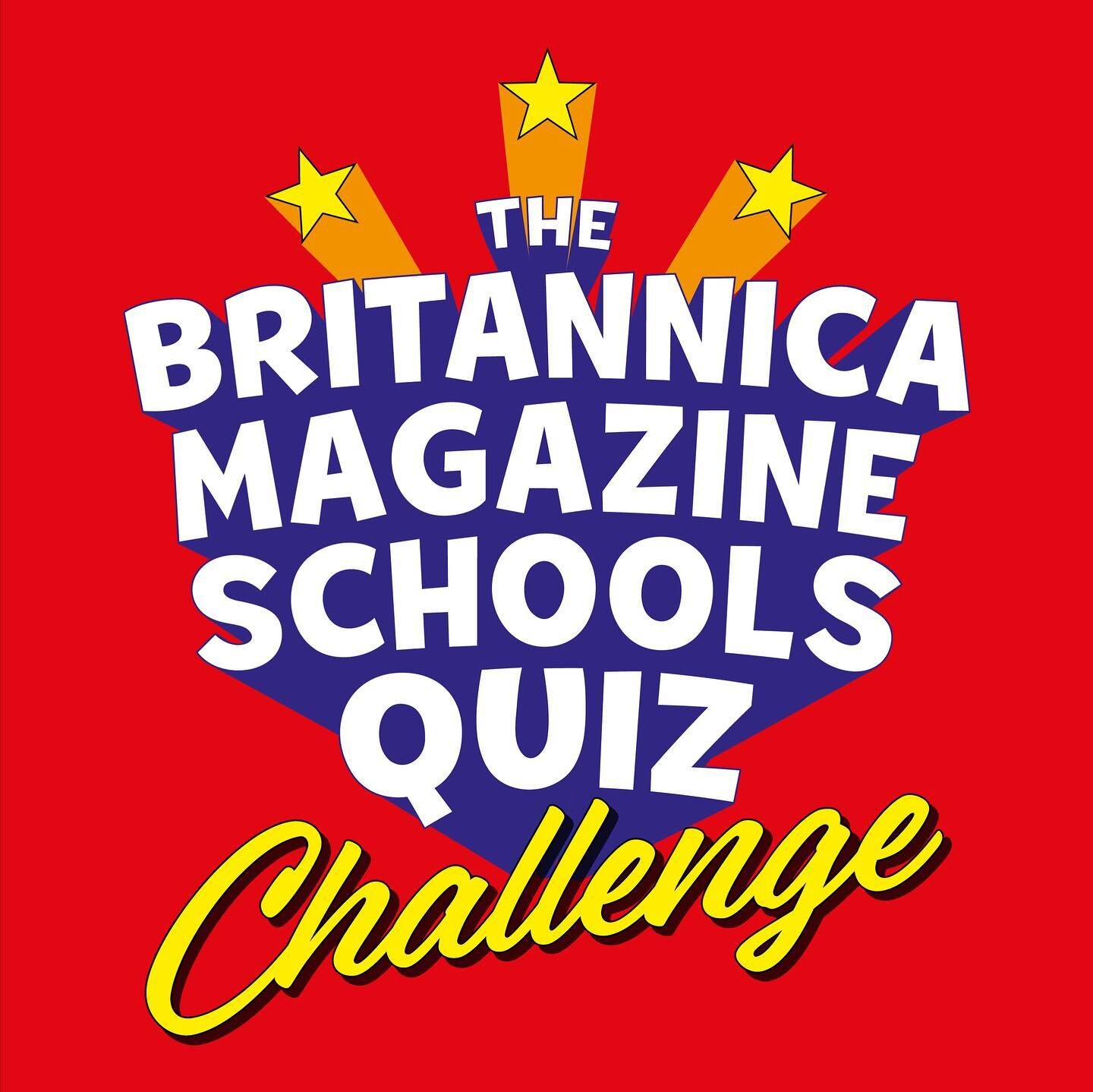 Calling primary and secondary schools. 🏫 Would you like to win &pound;500 worth of non-fiction books for your school library? You would? Well, all you need to do is register for the first ever Britannica Magazine Schools Quiz Challenge and your scho