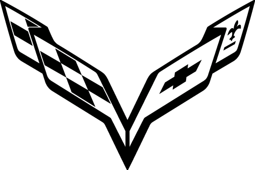 Line drawing of a bird in flight with outstretched wings.