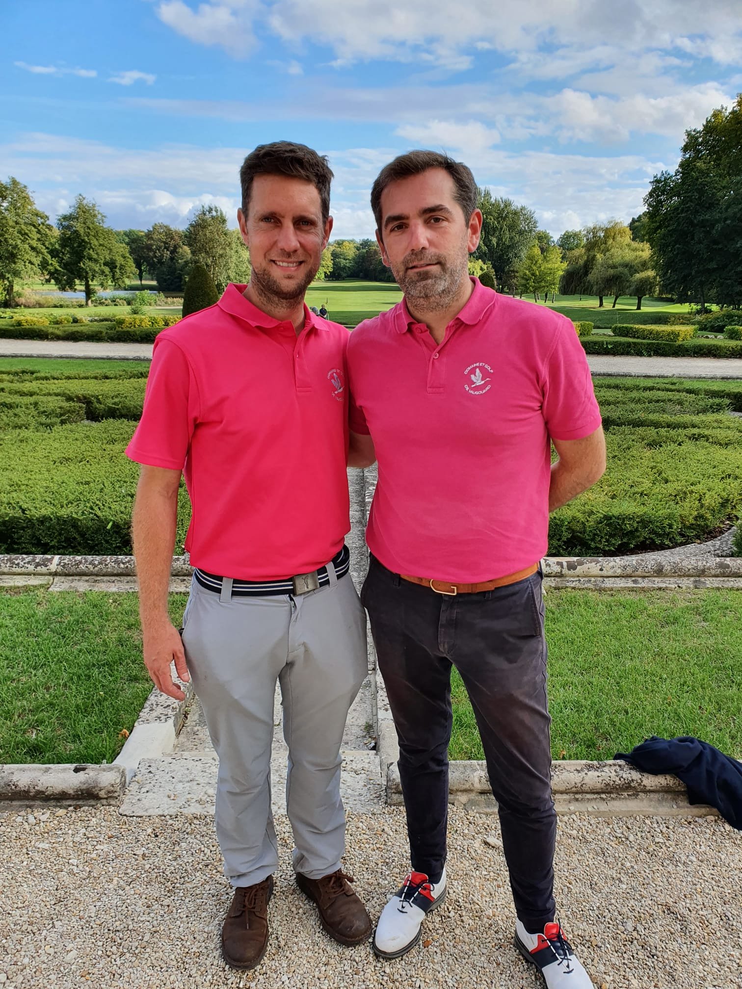 Pierre-Yves LEGRAND (vice-champion) et Vincent FOURNIER (Champion du Loiret) en 2ème série messieurs