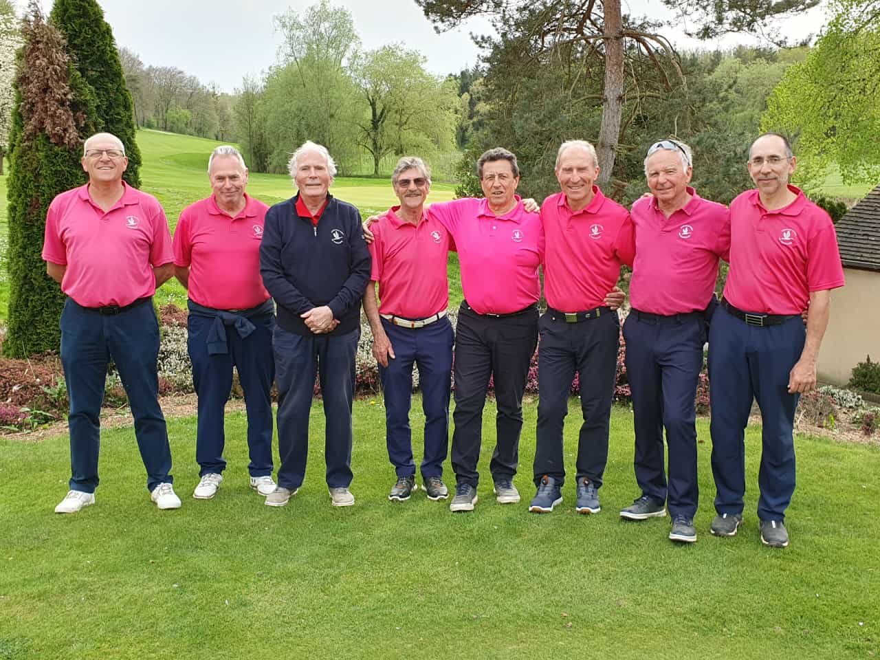 Equipe A messieurs lors de la 5ème journée des Interclubs d'hiver seniors de Ligue (1ère division poule A)
