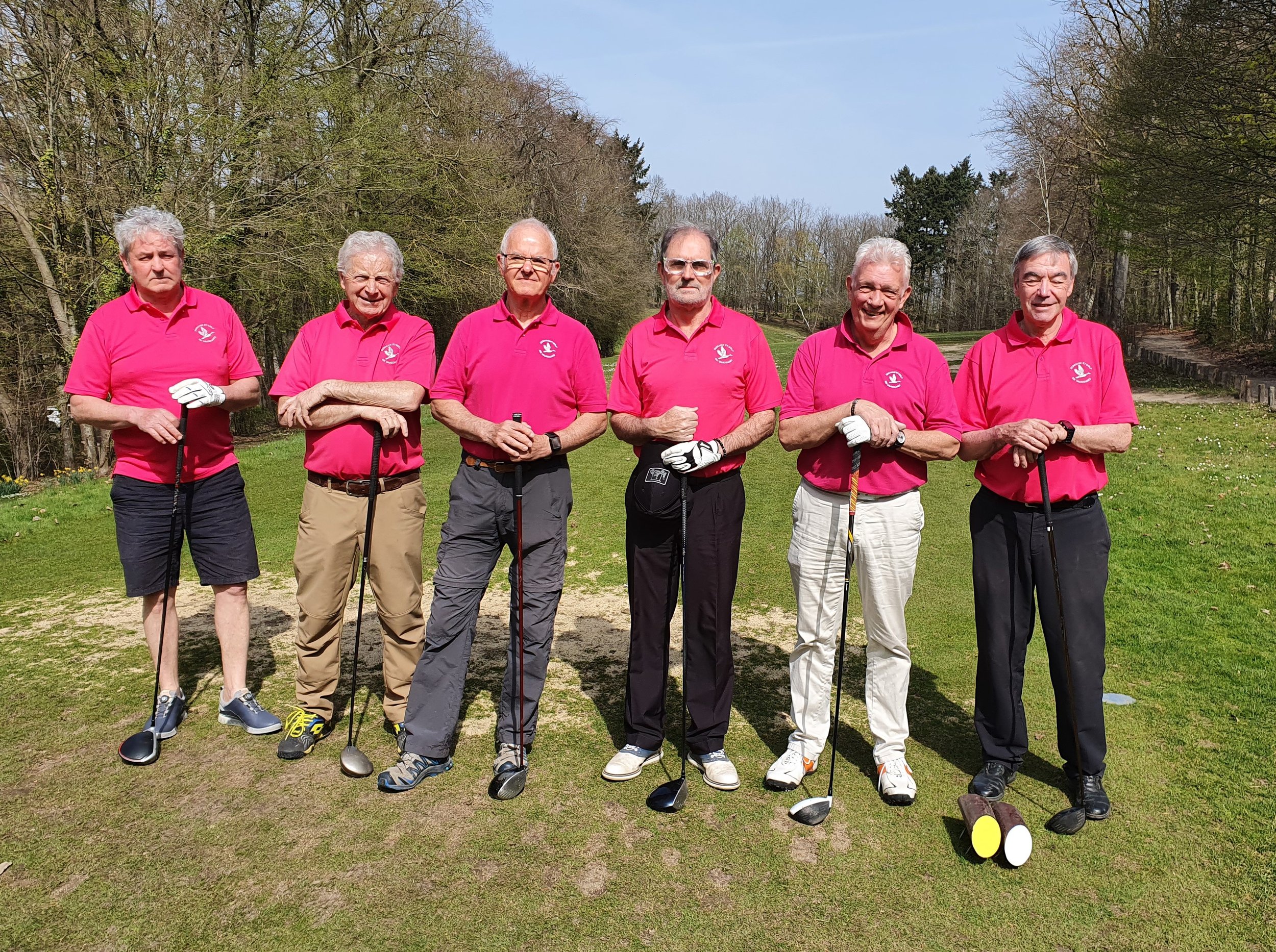 Equipe messieurs 2 en 4ème division des Interclubs seniors de Ligue (match à Vaugouard le 28/03)