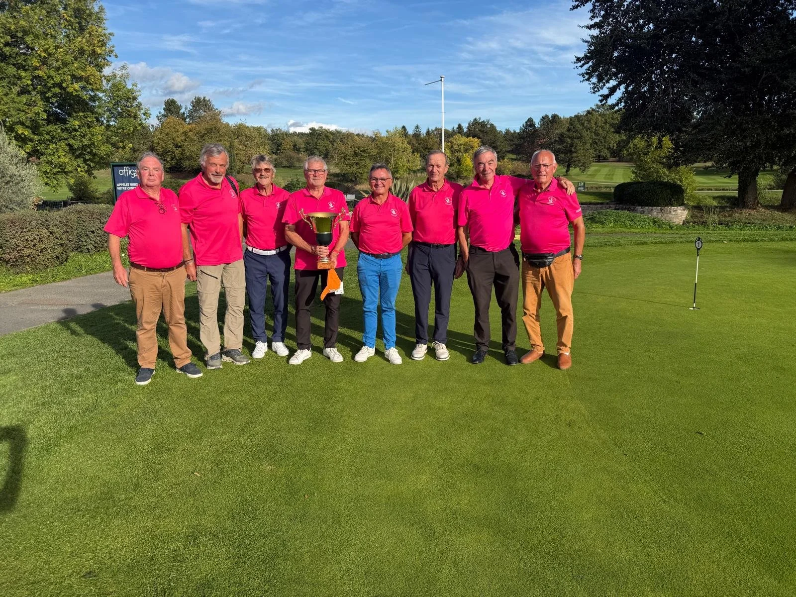 Finale du Trophée des Châteaux à Cély durant laquelle Vaugouard a récupéré son trophée