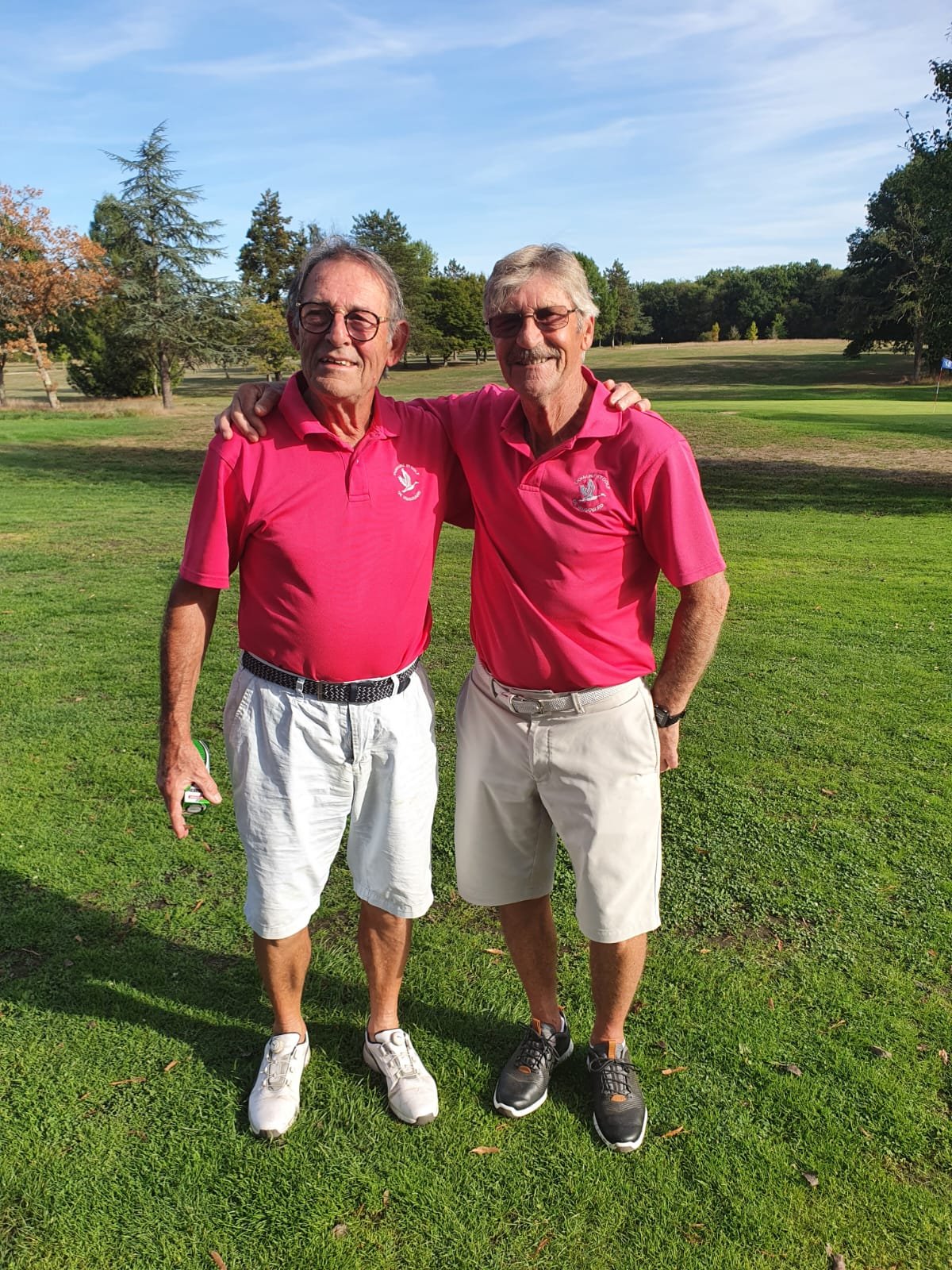 Alain PAQUET et Jean-Luc TOST 2ème et 3ème du Championnat du Loiret seniors 2