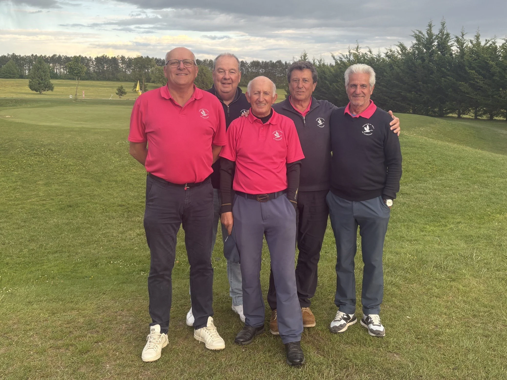 L'équipe engagée en Championnat de France Promotion seniors 2 messieurs à Châlons-en-Champagne (absent sur la photo : Alain DAX)