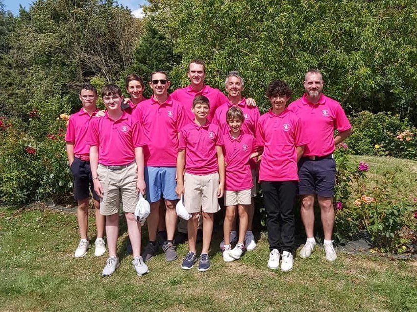 Equipe U16 garçons au Championnat de France Promotion à Le Mans-Sargé