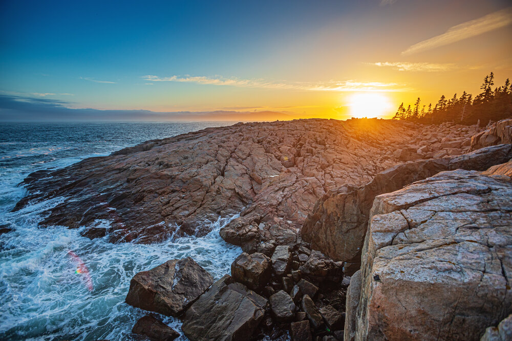 "Schoodic Sunset"- All rights reserved ©2020-2021 AP