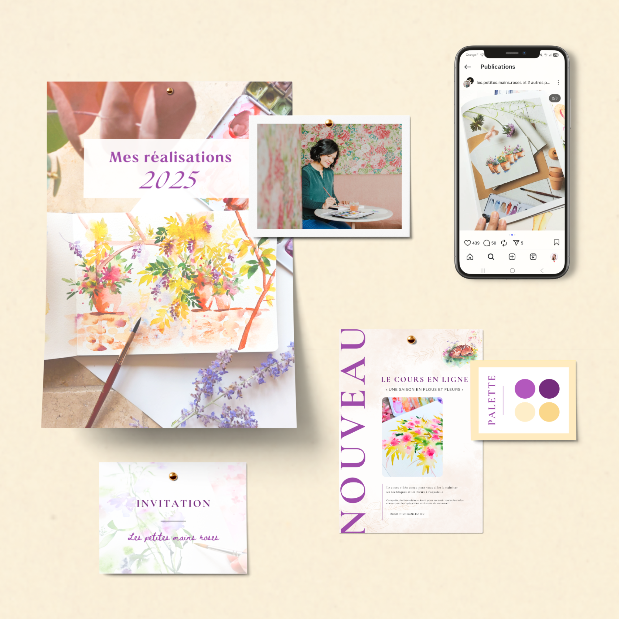 Abonnement graphiste communication visuelle