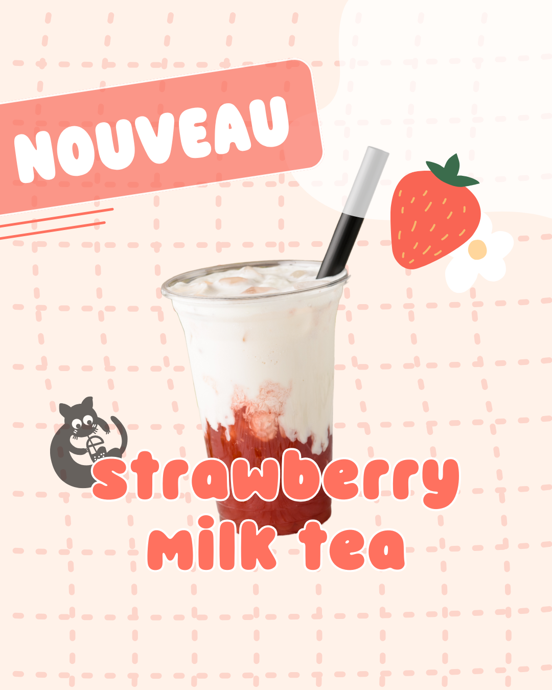 template canva instagram bubble tea