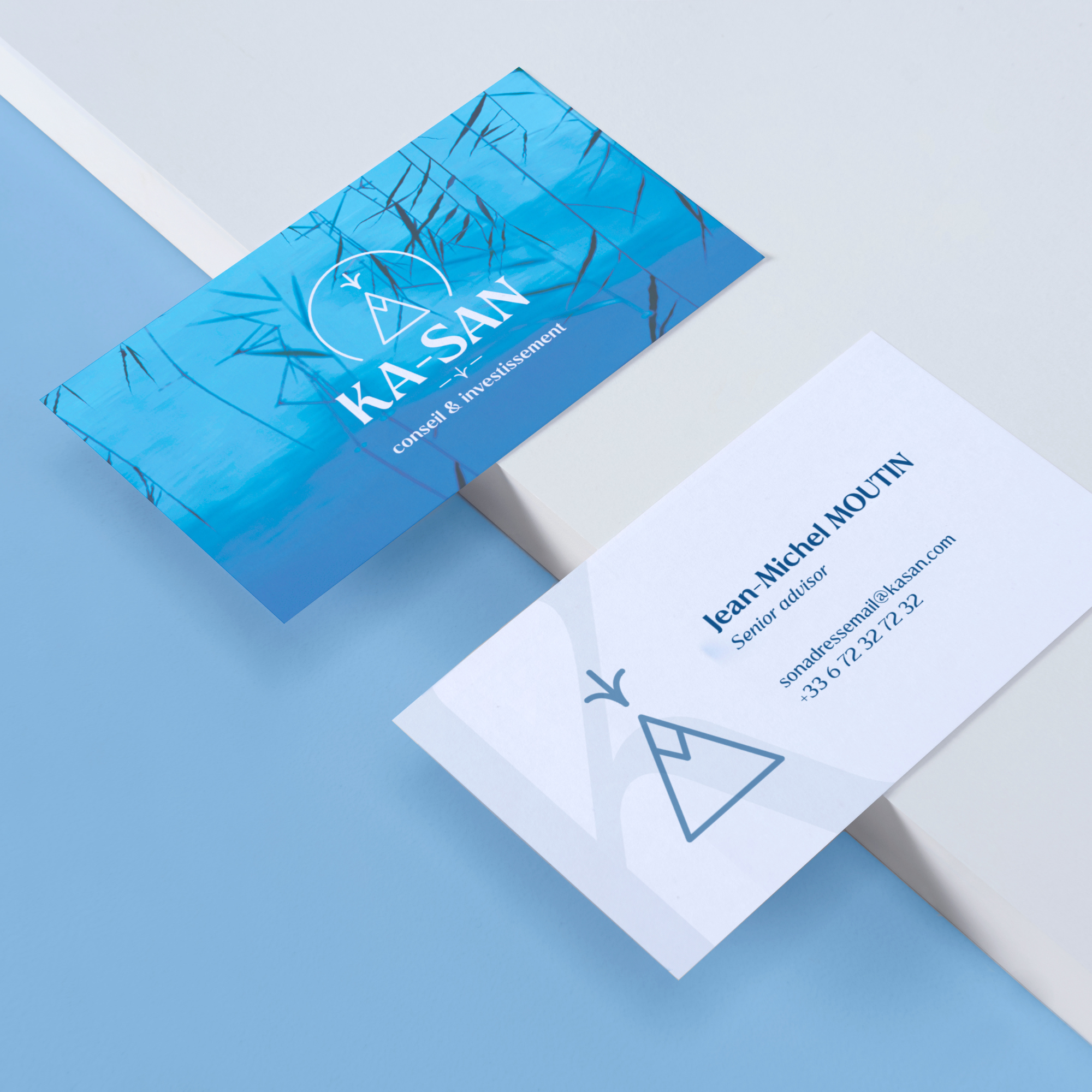 graphiste carte de visite cabinet conseil