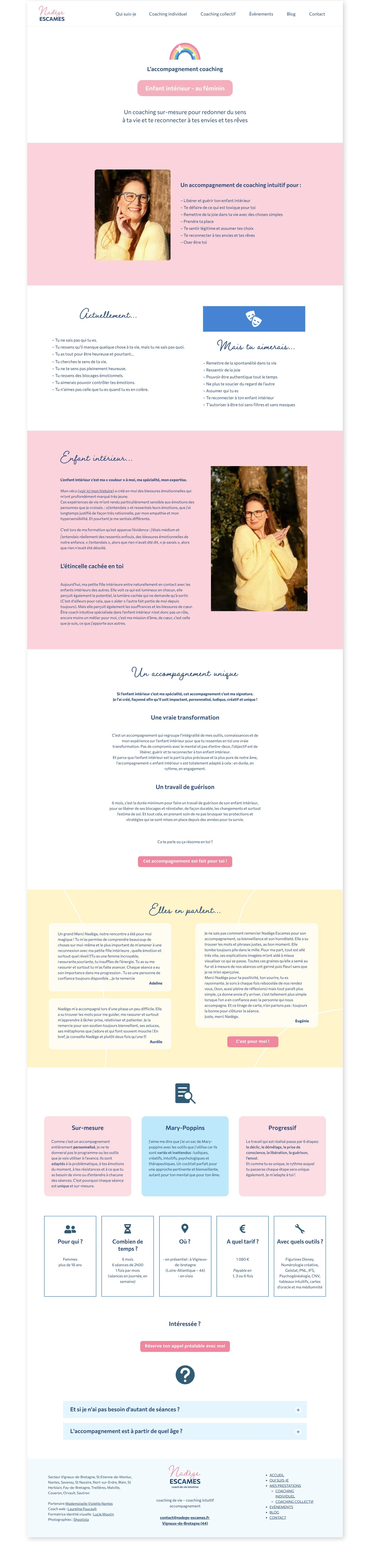 site internet coach de vie