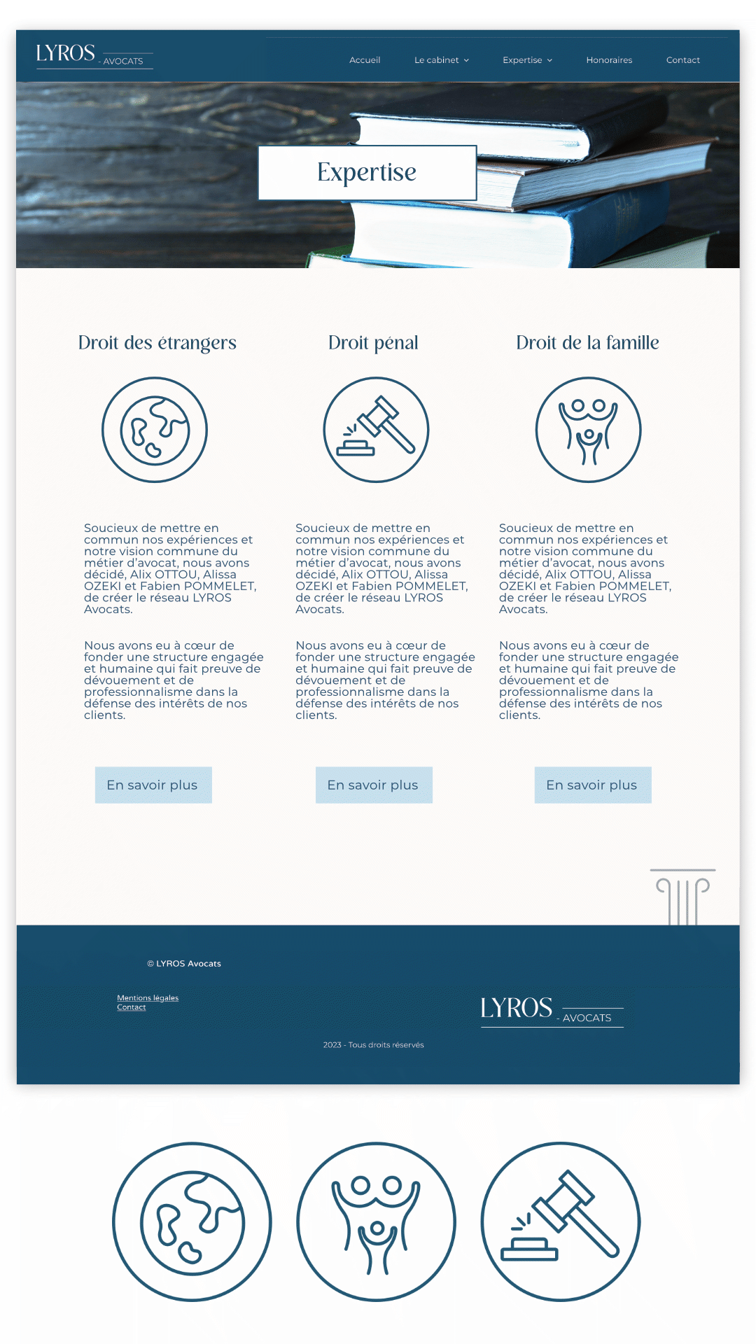 creation site internet cabinet avocat