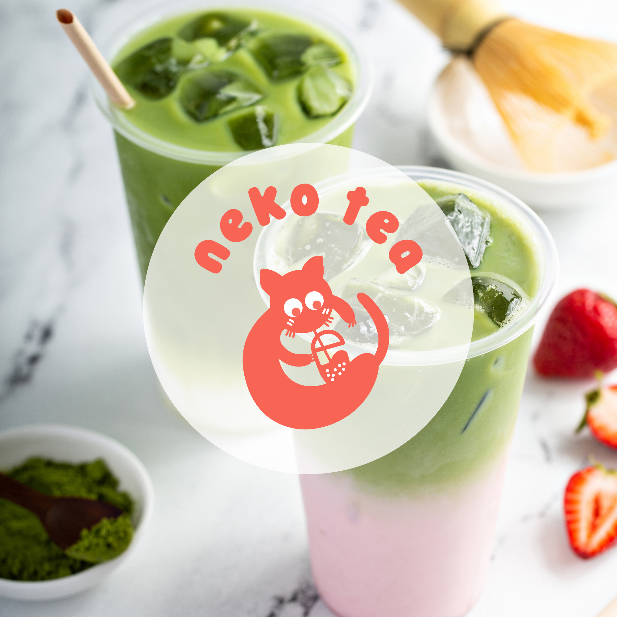 logo bubble tea shop