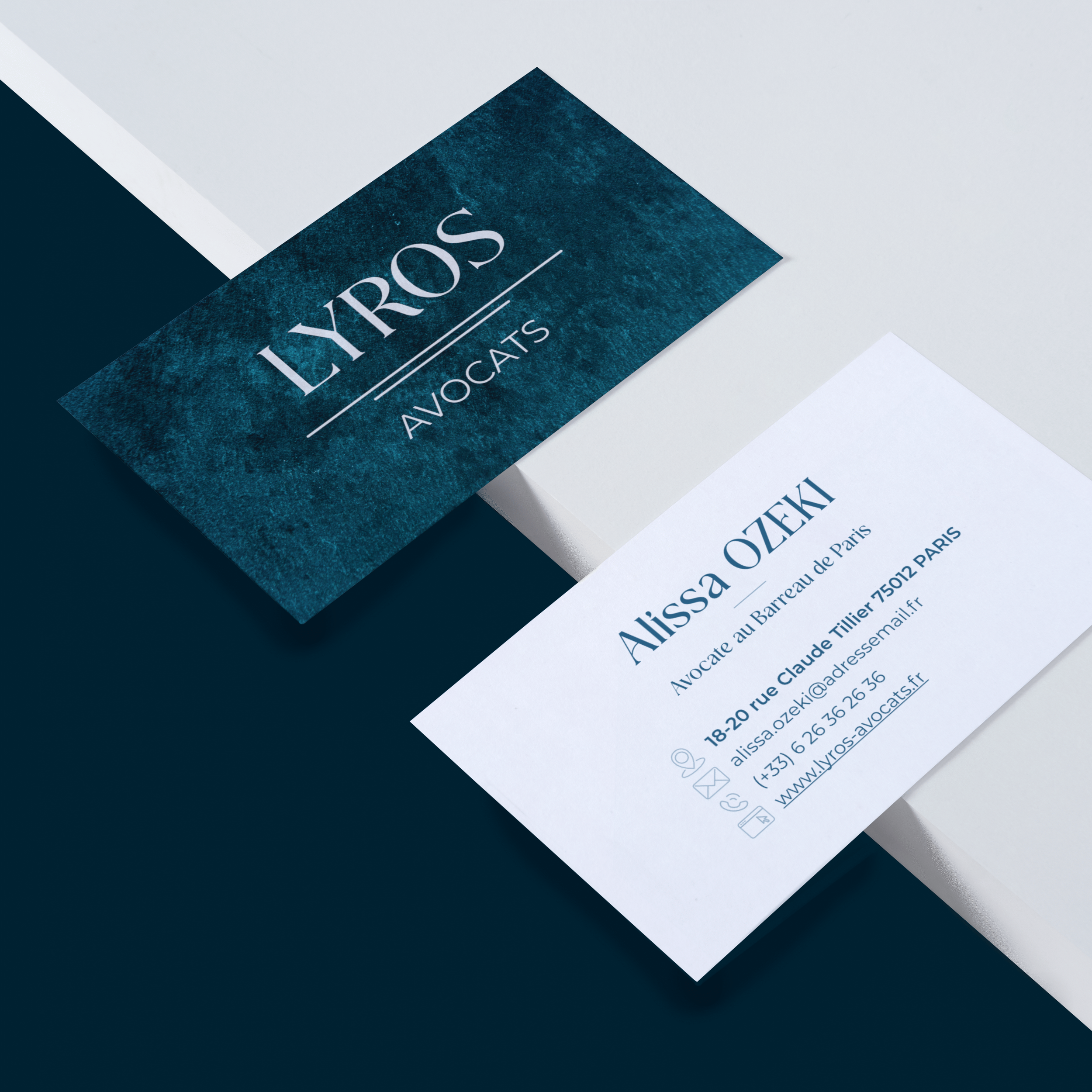 identite visuelle cabinet avocat