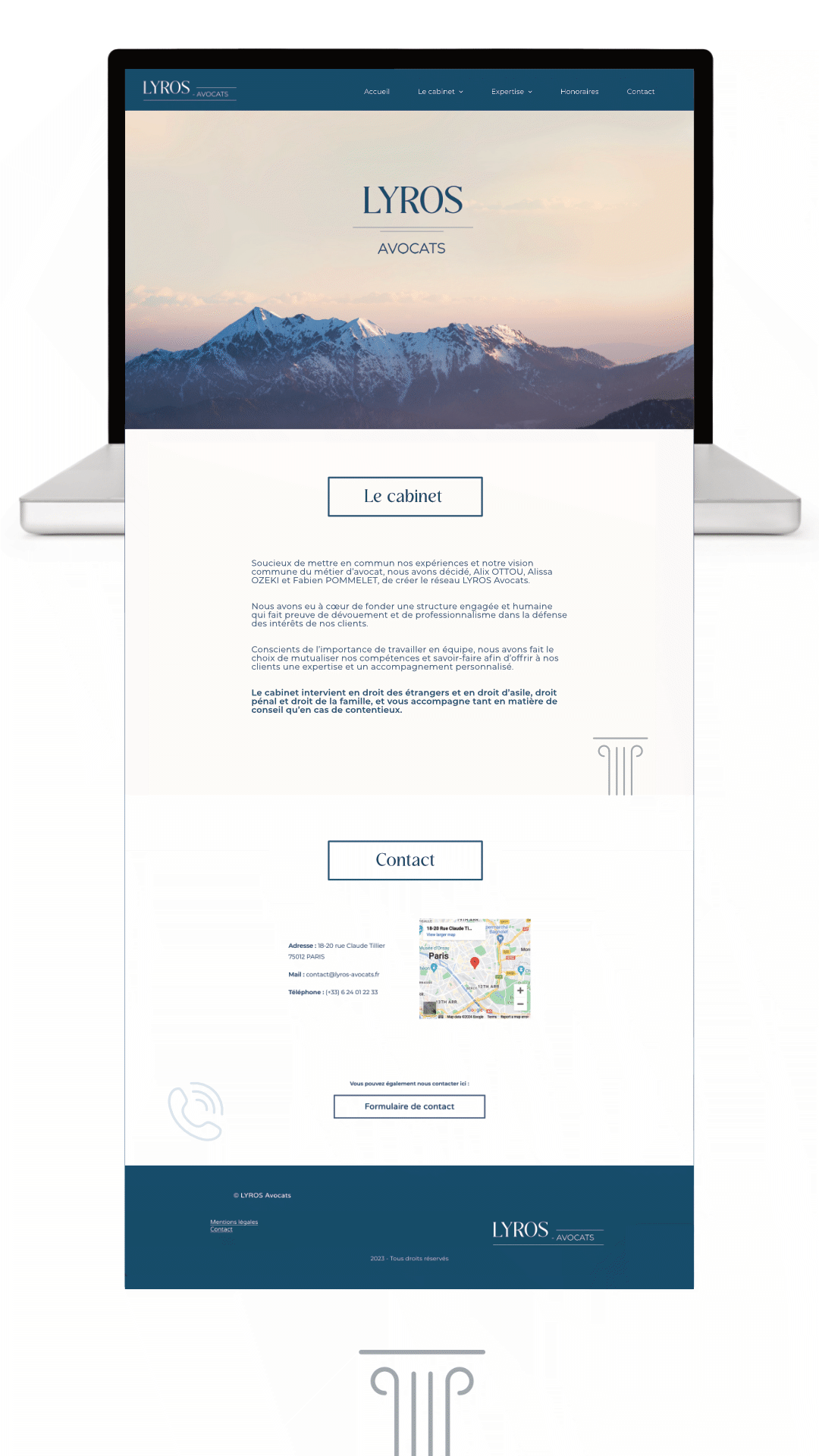 site internet cabinet avocat