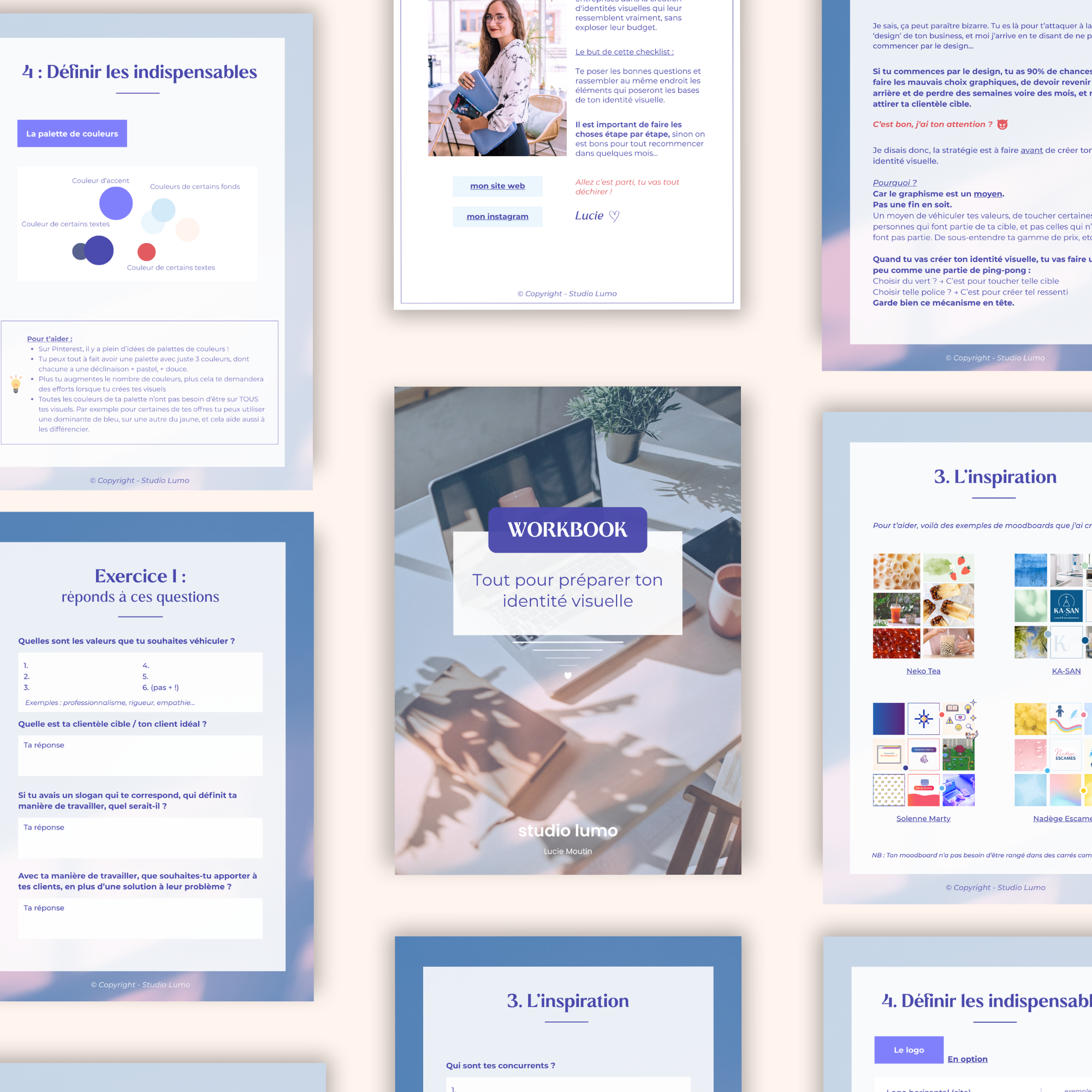 creation identite visuelle workbook