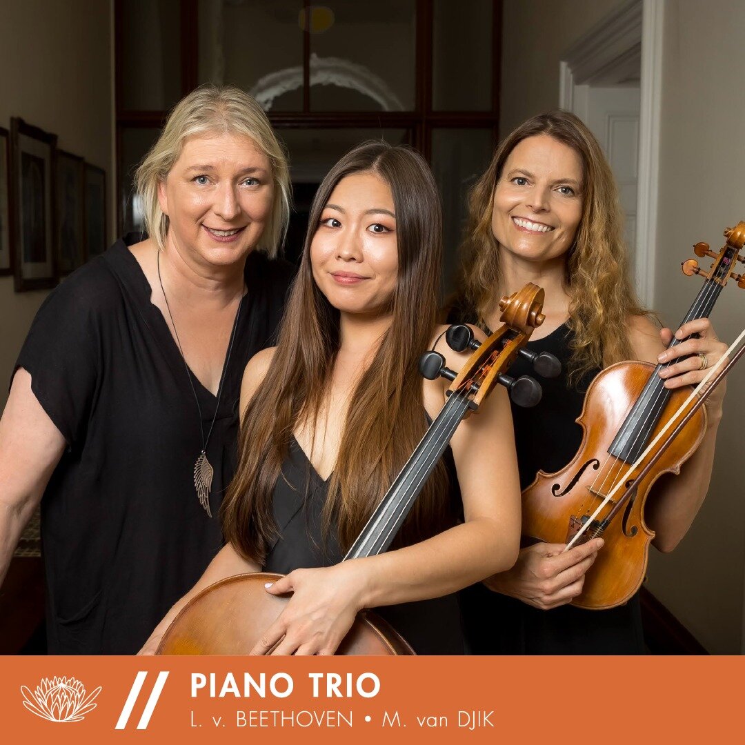 MARCH // PIANO TRIO

Performing Beethoven's 'Archduke' trio alongside the premiere of Matthijs van Dijk's piano trio, 'One Over Four,' Tertia Visser, Seul Pearl Jung and Johanna Roos can't wait to welcome you to one of their concerts this series. Whe