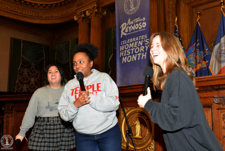 BP Reynoso Hosts Comedy Show for Women’s History Month