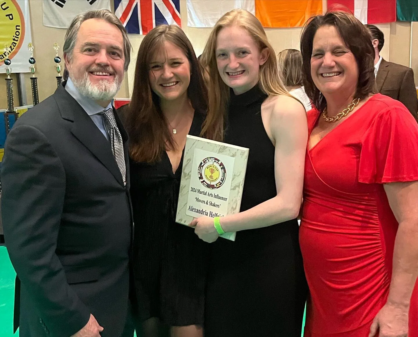 2024 World Cup @johnchungtaekwondo 

Congratulations to @alexandria.helfrich on receiving the Martial Arts Influencer Award. 

Lexi is the head coach for our kids programs with 15 years of martial arts experience. She leads with her heart, cares deep