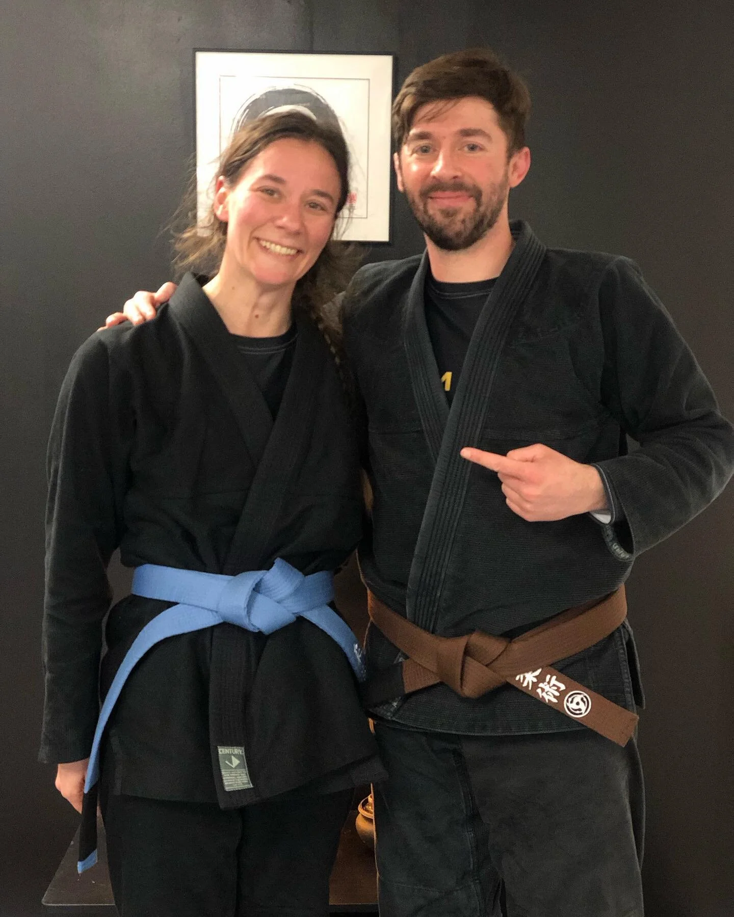🔵 Congratulations to Marissa on her well earned promotion to blue belt in Brazilian Jiu Jitsu! Her demonstration was a fantastic display of both skill and heart. Well done!