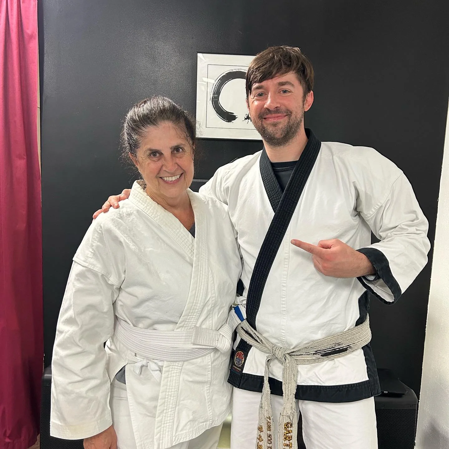 70 years young and kickin' it in our Karate program! Happy birthday, Jane!