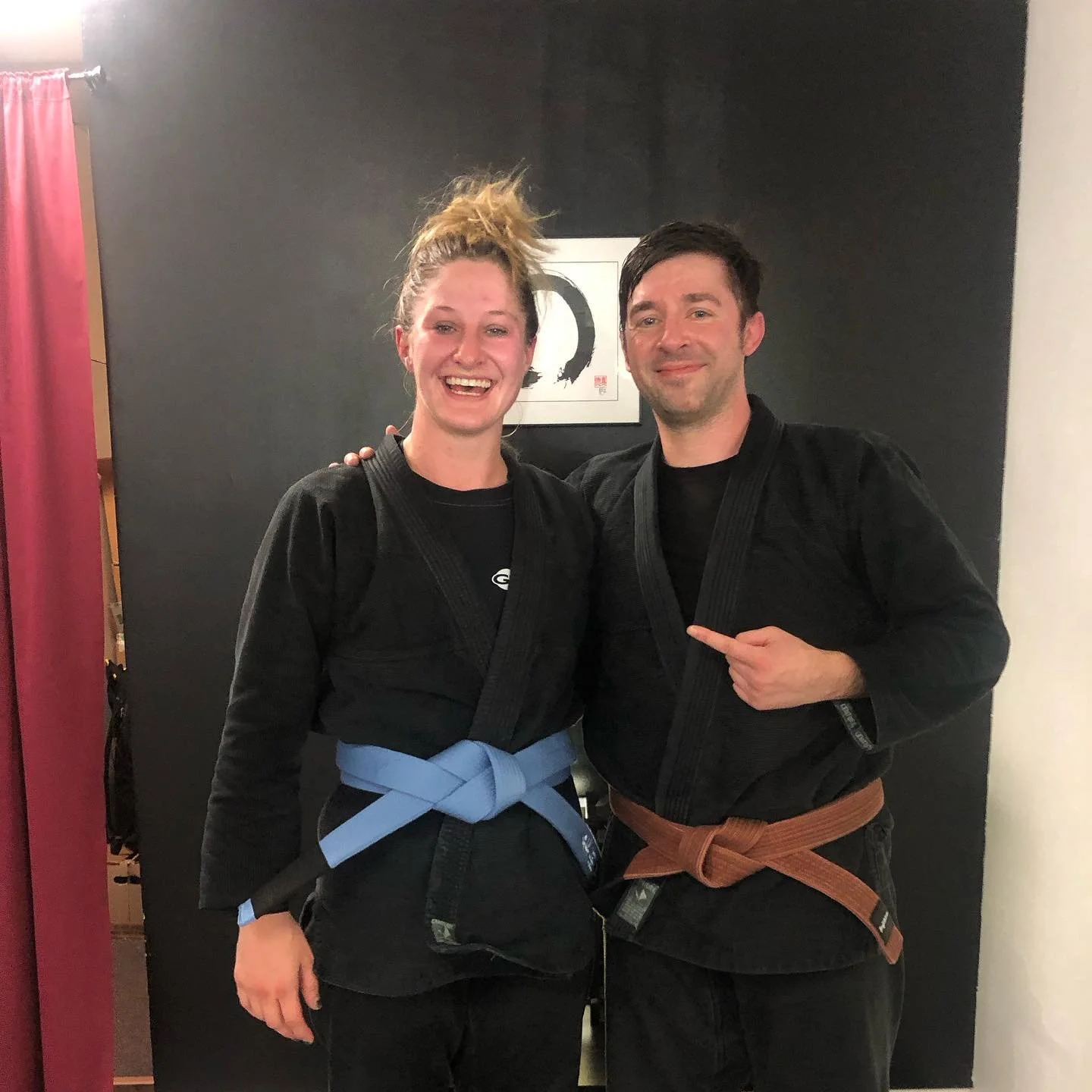 🔵 Kelly levels up to blue belt! Fantastic demonstration today. Congratulations on a well earned promotion 👊🏻