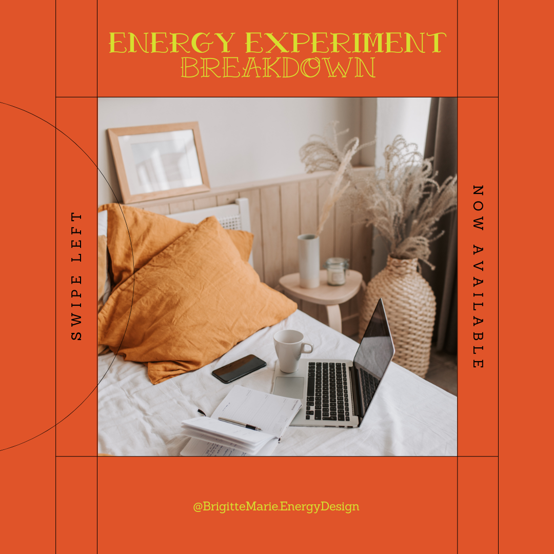(1/4) Live & work more authentically in spaces that align with your goals and desires!

Try out the Energy Experiment in your home or office to help set you up for success in the new year 💫