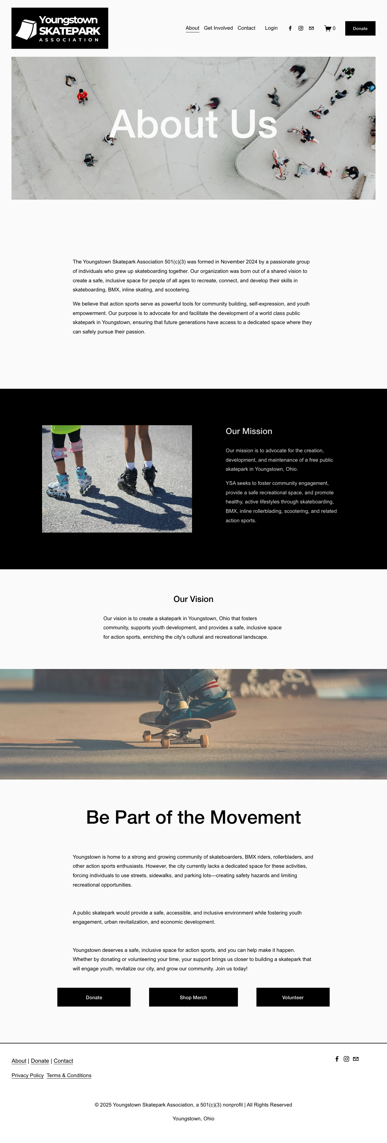 YSA website about 2025.png