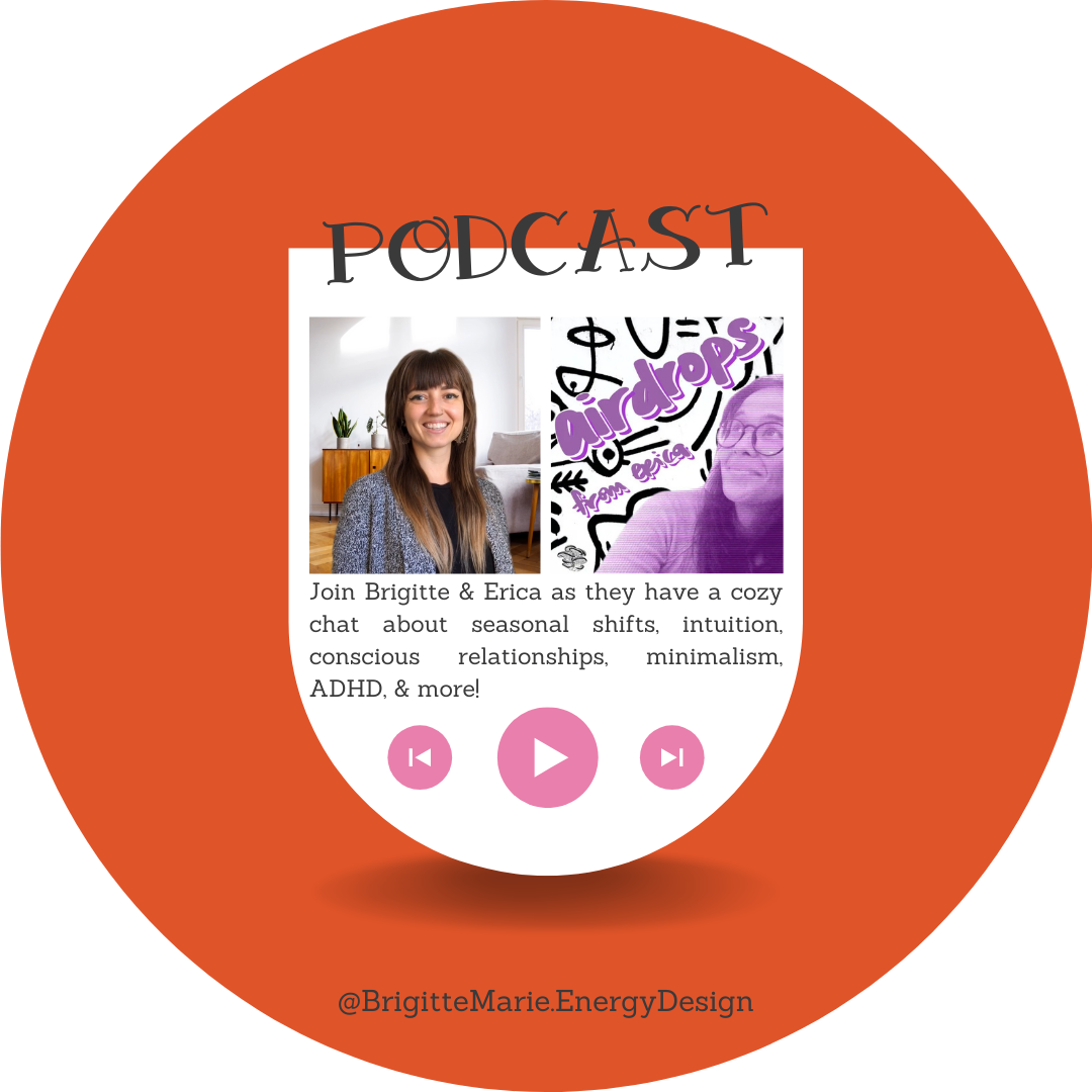 (1/2) I’d love to re-share this wonderful conversation that I had with Erica @collective.commons last year on her podcast, Airdrops. I had so much fun chatting with her! It’s a cozy hang out to revisit as we start heading into the colder weather 🍁🌲