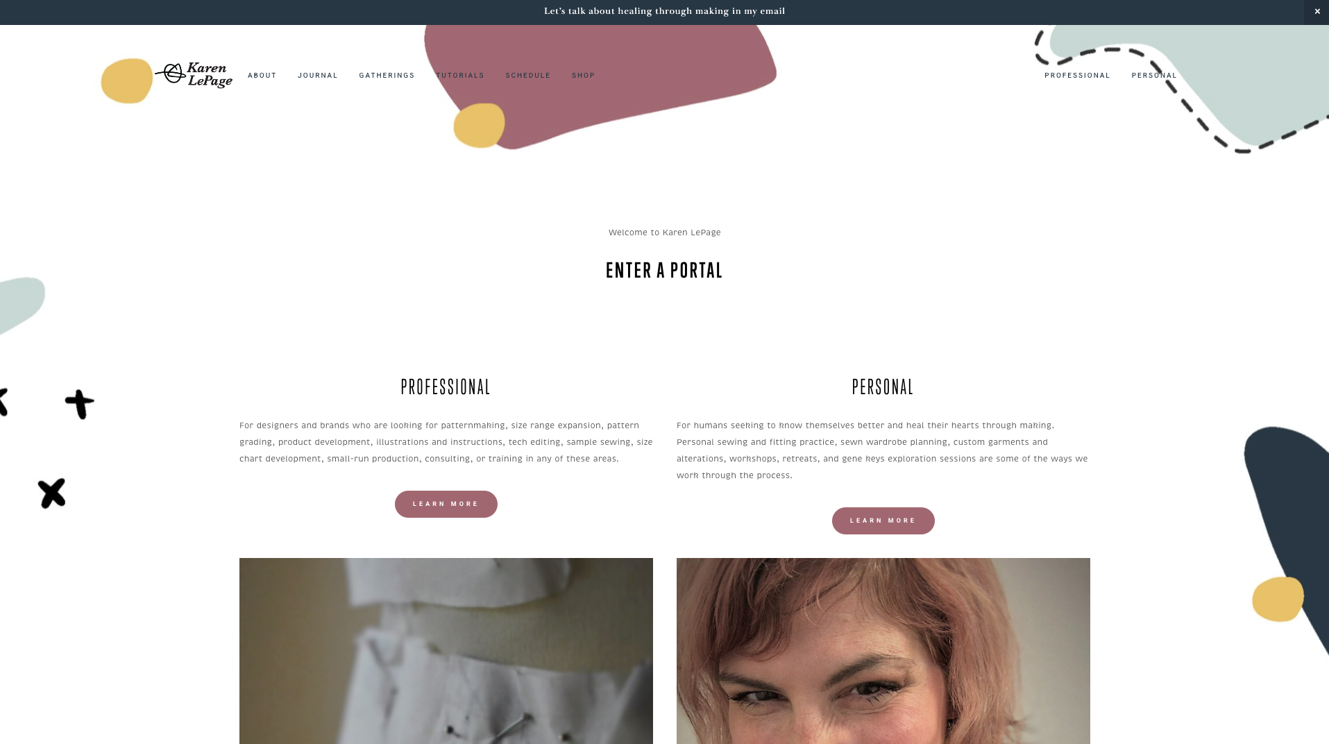 Website Administrator, Course & Shop Design