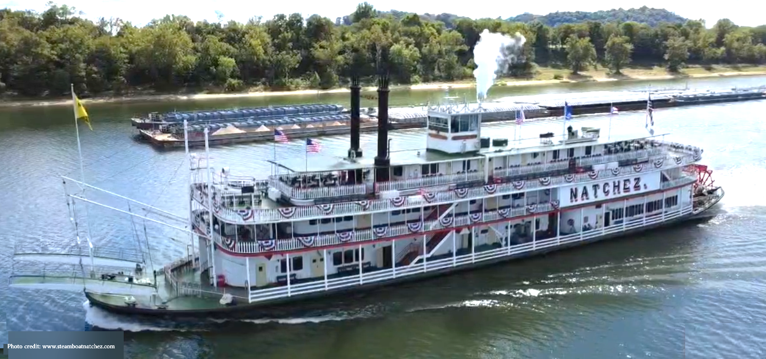 Steamboat Natchez in New Orleans