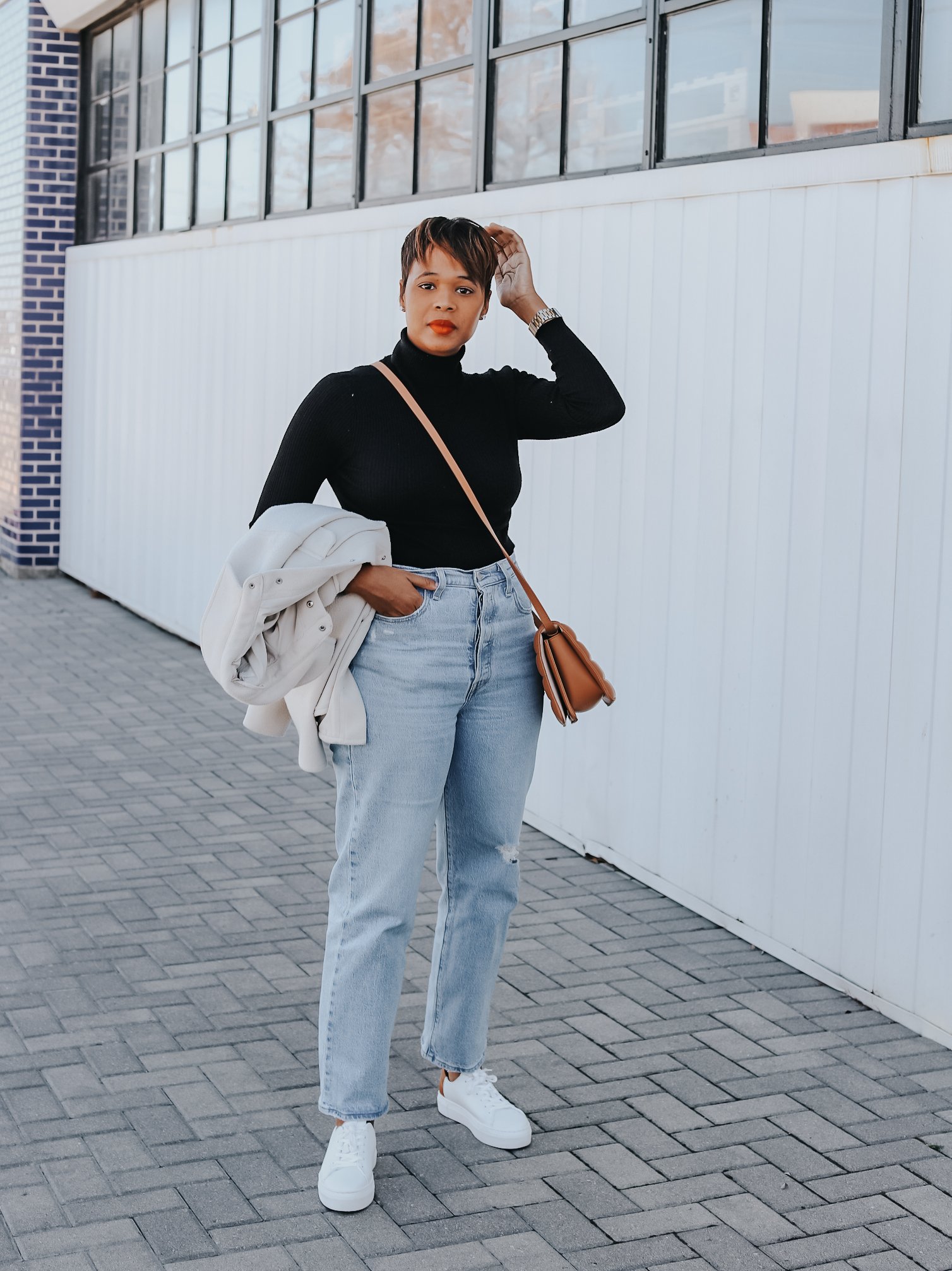 Effortless Style with Levi's Ribcage Straight Ankle Jeans