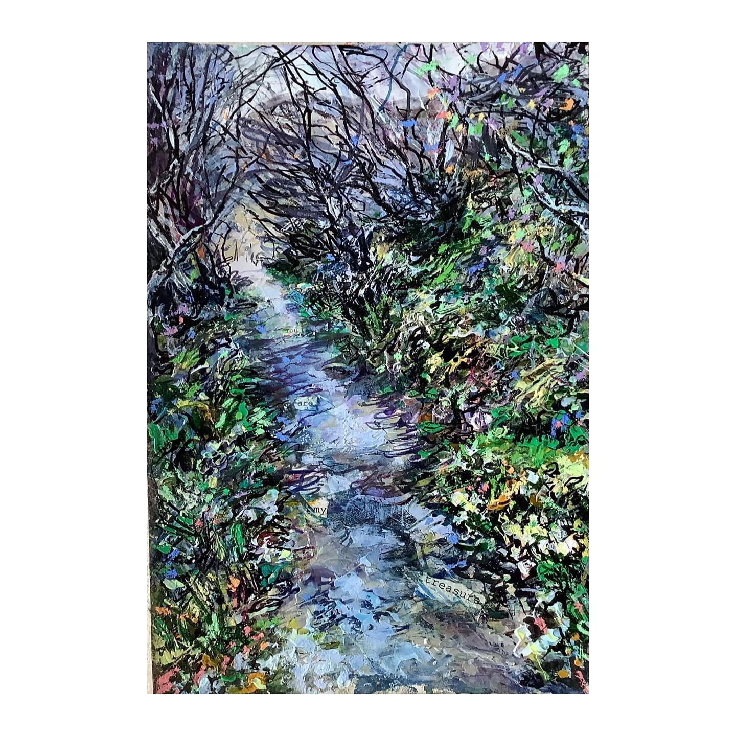 &lsquo;Leave No Path&rsquo;, mixed media on board 27cm x 19cm

A series of paintings towards a commission from @fionatrevitt.photography. Here is the shadowy path to the healing Loch Shianta. I just loved Fiona&rsquo;s photo that highlighted the twis