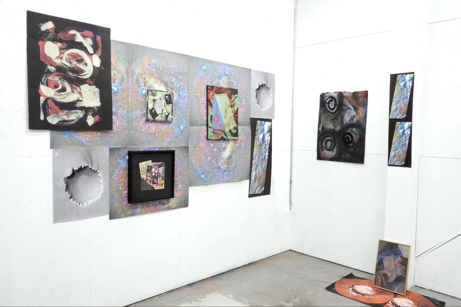 Installation View: "Don't Pull Me Back To Earth" 2026 at B(S)R: Darian Longmire
