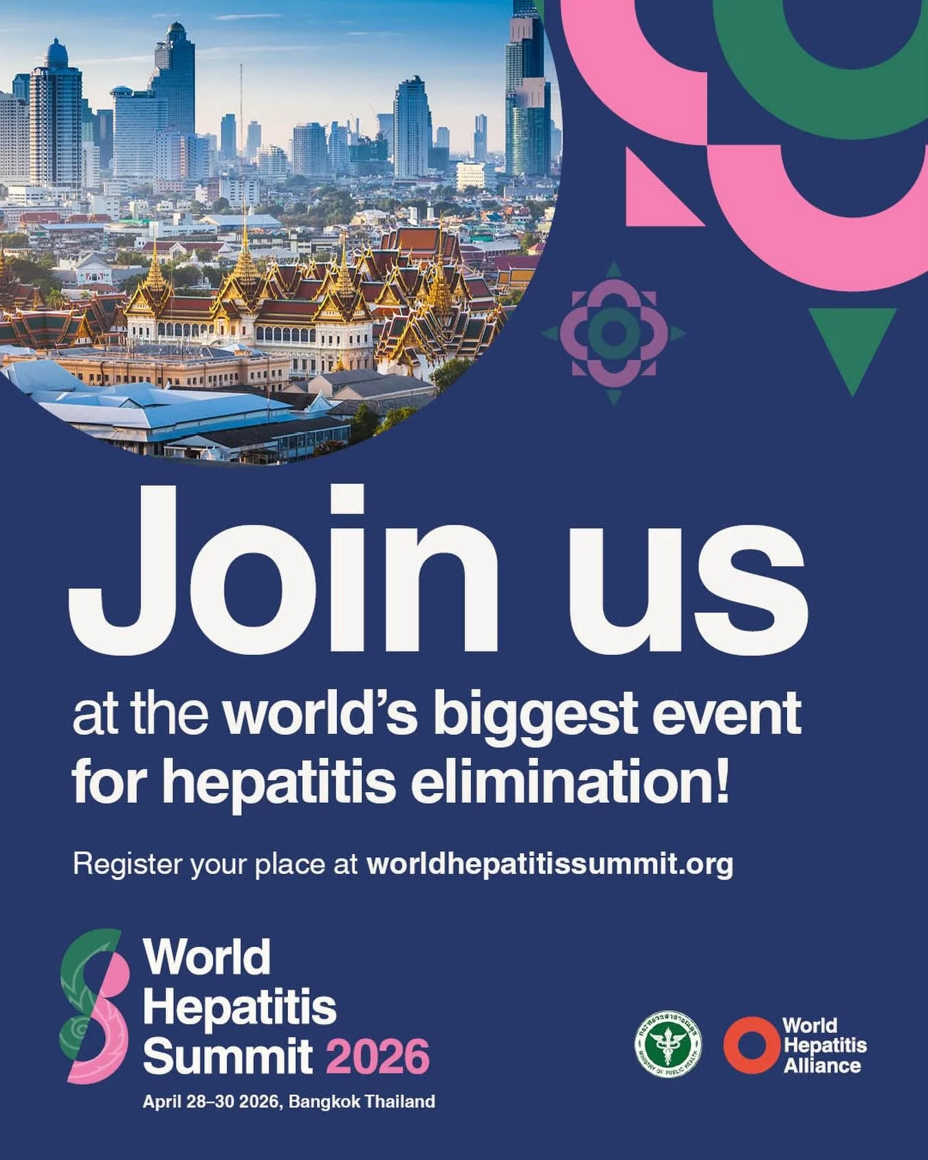You can still register for the World Hepatitis Summit in Bangkok, Thailand! 🤩 Early bird registration rates are still available until Feb 24! 

Join our very own co-director, Thaddus Pham, in Thailand to represent #Hawaii and learn more about all th