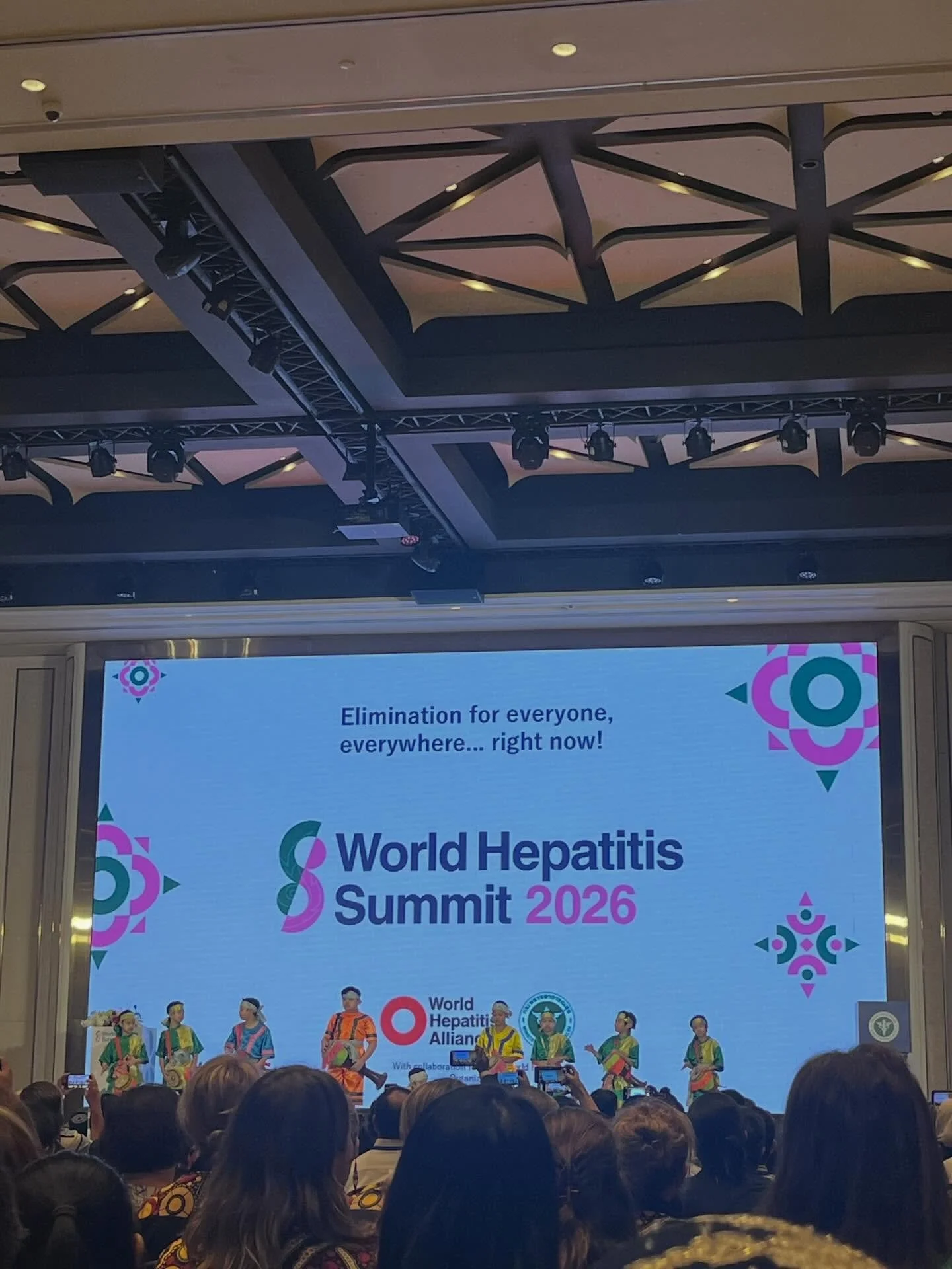 The world is here! 🌏 Excited to rep Hawai&rsquo;i at #WorldHepatitisSummit2026! #takeTHAThepatitis
