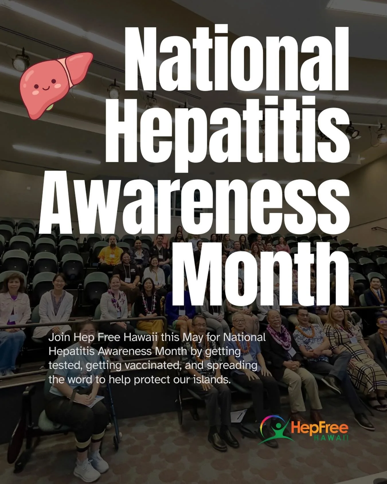 May is National Hepatitis Awareness Month! 🌺

Let&rsquo;s kick off the month by raising awareness and fighting stigma to work toward a Hep Free Hawaii. Whether it&rsquo;s getting tested, completing your vaccinations, or learning about the cure for H