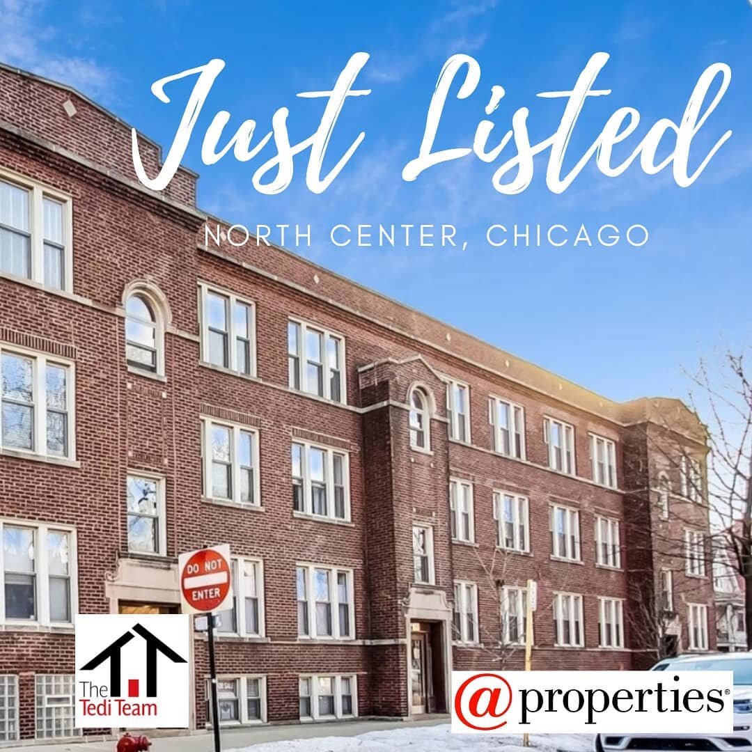 🏡 🚨 Just Listed!🚨 🏡

💥 Gorgeous Condo
📍2003  W. Warner Ave #3
🛌 2 Bedrooms
🛁 1 bathroom
👩&zwj;🍳 cute kitchen with open concept 
🧺 in-unit laundry
📲 773-552-1122 for more information. 

#tedi #tedisellschicago #atproperties #chicago #chica