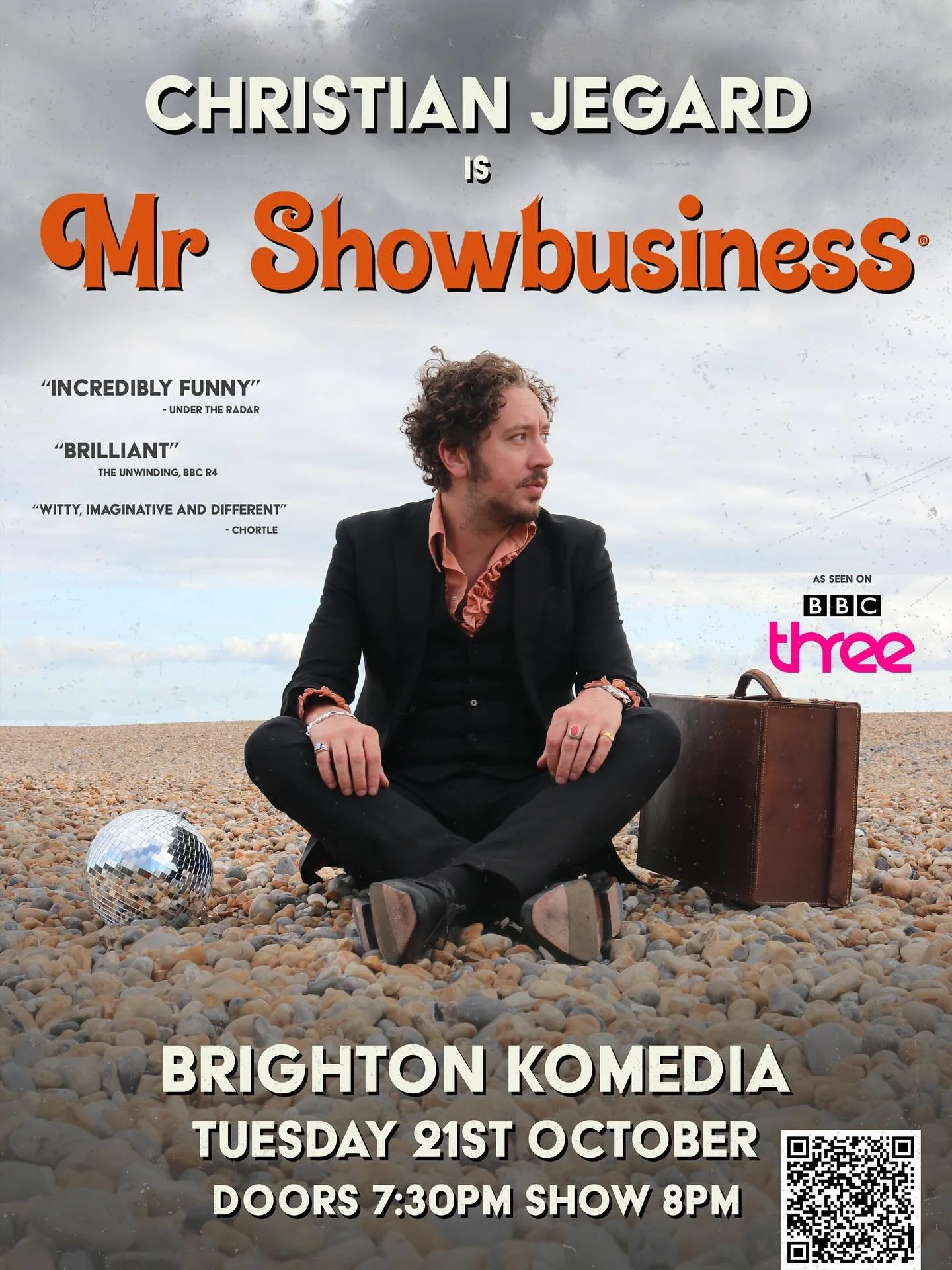 Brighton! 21st October. Climb onboard. Ticket link in bio. Xx #livecomedy #whatsonbrighton #whatsonbrightonandhove #brightoncomedy #comedy