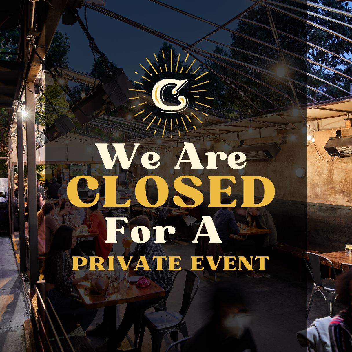 Closed for Private Event