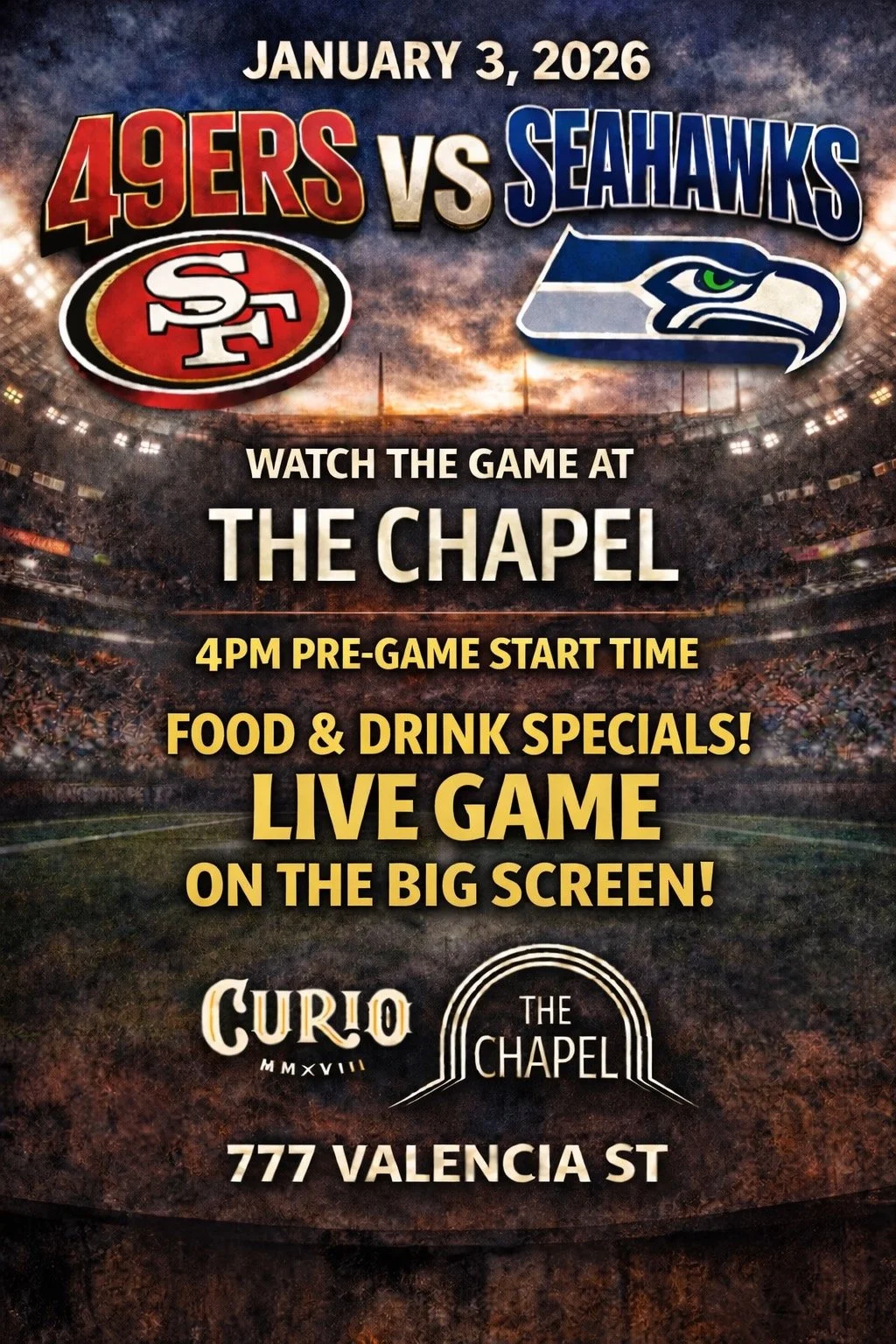 49ers vs SEAHAWKS 