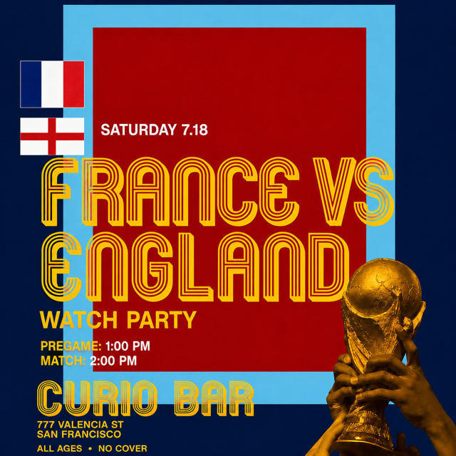 France vs England In Curio Bar