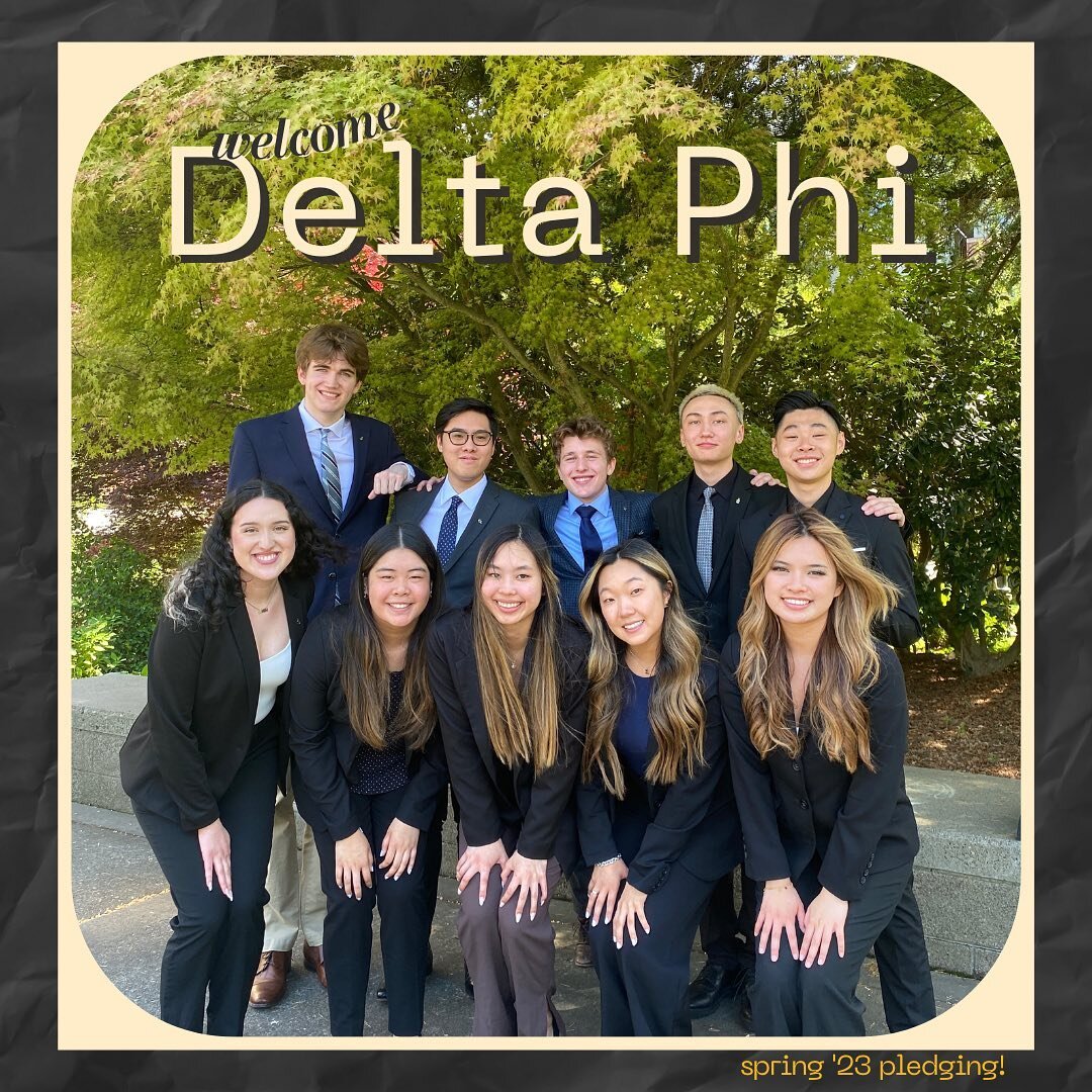 This past weekend our Delta Phi pledge class had their court of honor &amp; officially became brothers! We are so proud of them, and know they will continue to embody the values of AKPsi and strengthen our chapter-
Welcome to the brotherhood💛💙

Spe