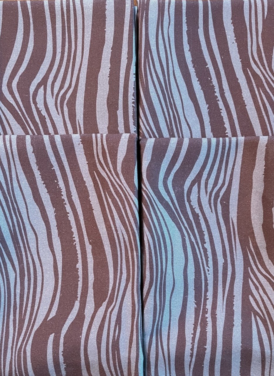 Woodgrain Napkins Set (4)