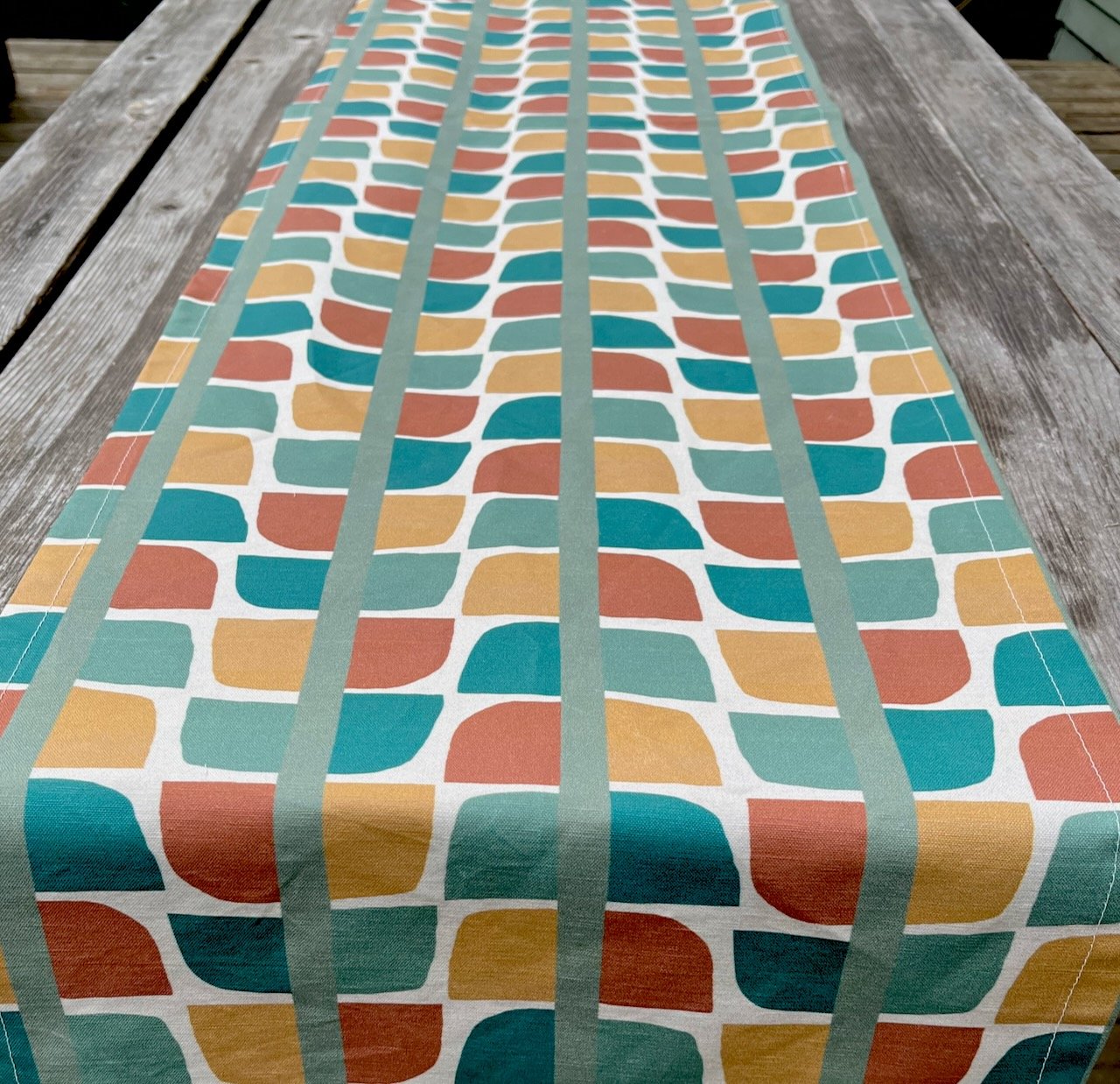 Abstract Vine Table Runner