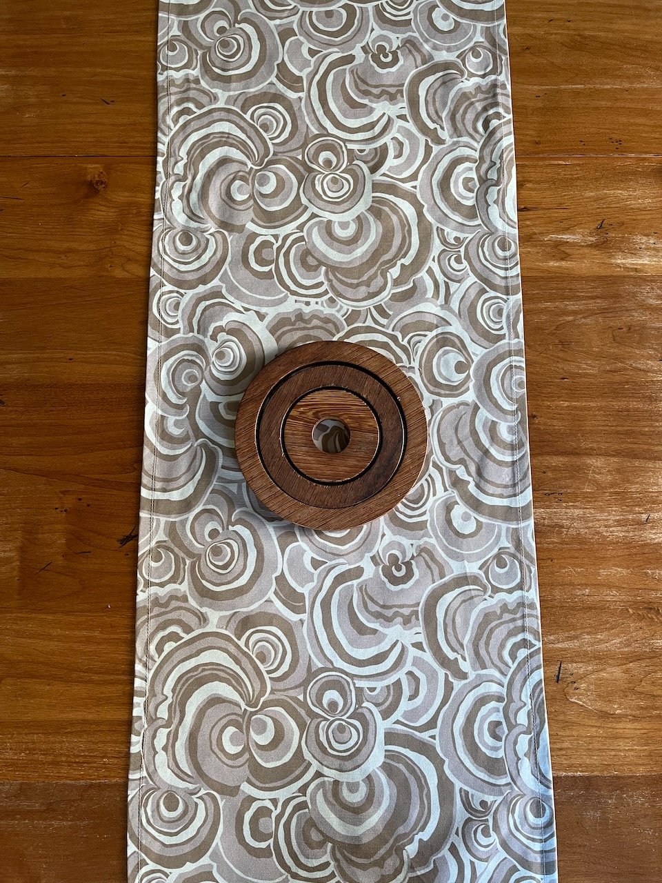 Turkey Tail Fungus Table Runner
