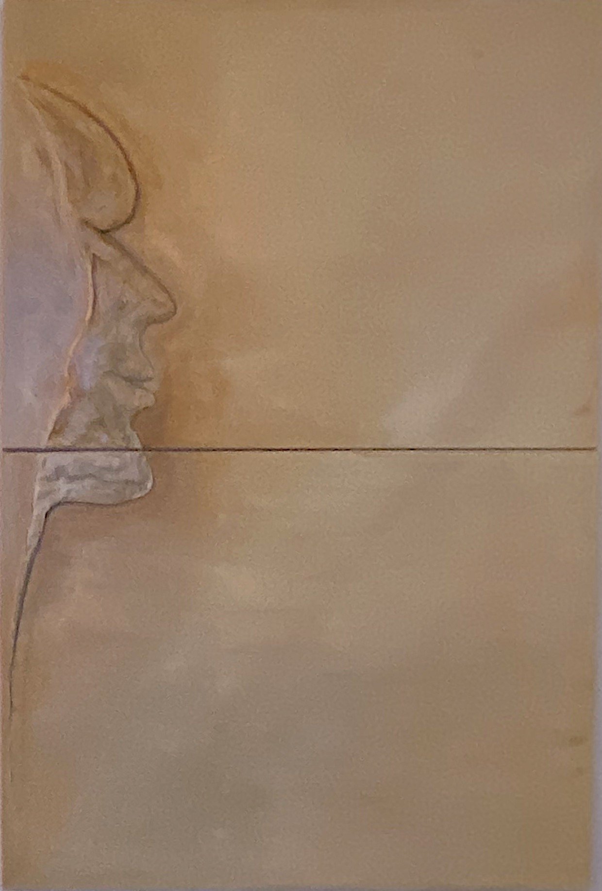 9' x 5' diptych unframed stretch canvas || sold $6,500