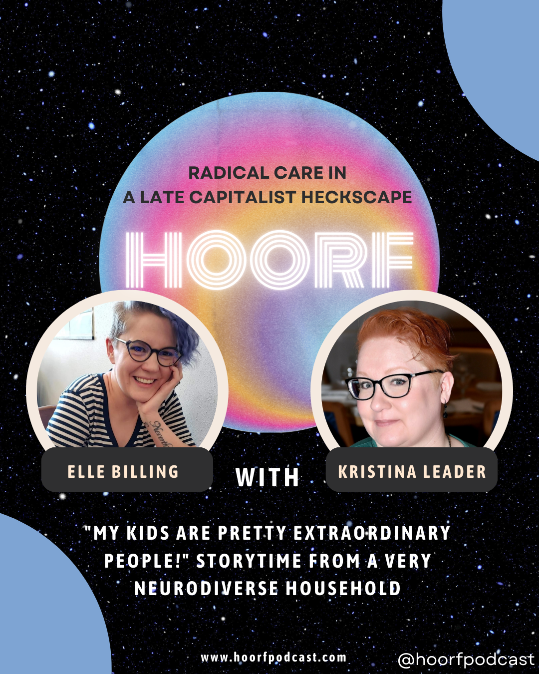 "My kids are pretty extraordinary people!" storytime from a very neurodiverse household with Kristina Leader [S4E4]