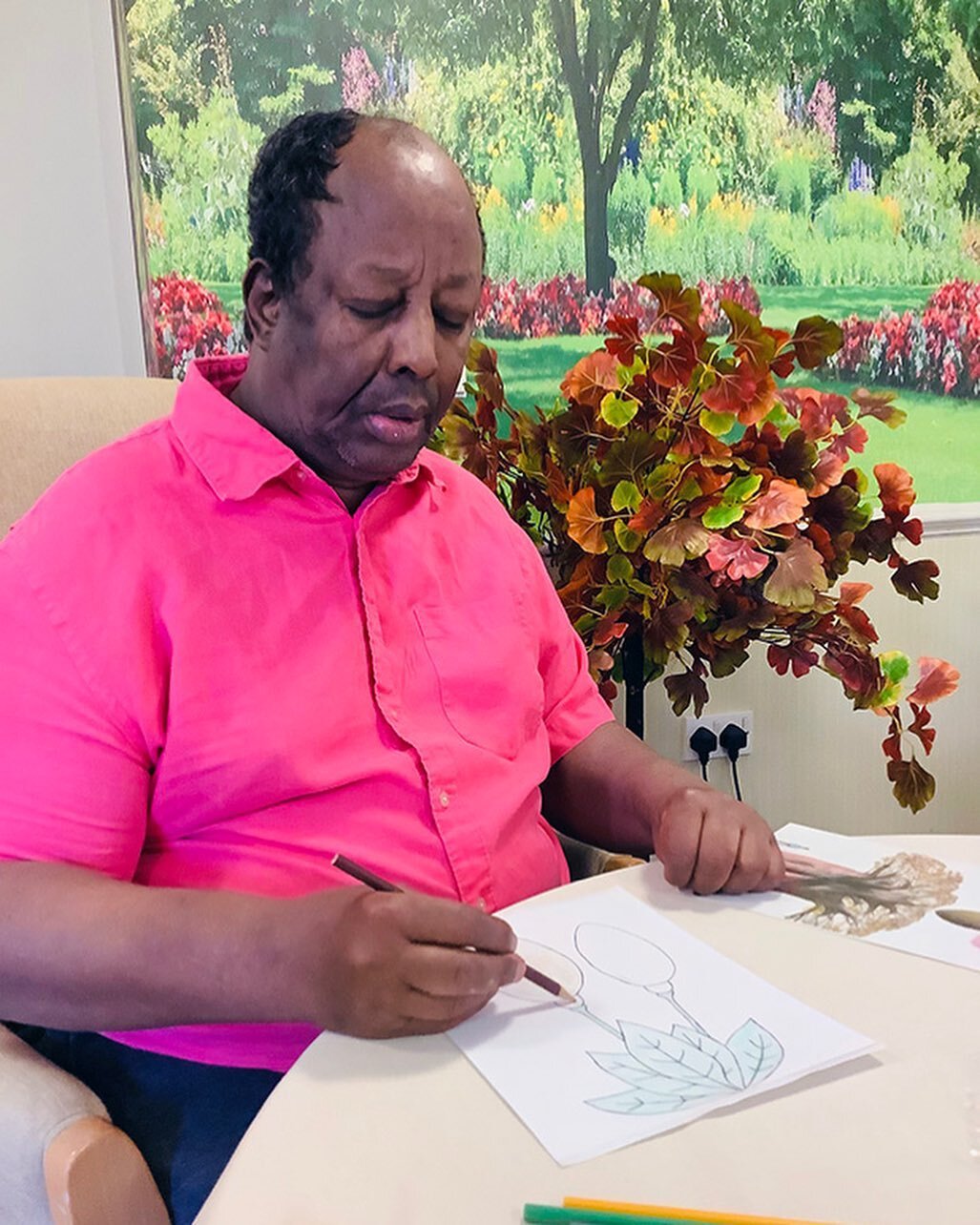 We so enjoy seeing how the participants response to the Culture Box activities! Here is one of the activities designed to be used in conjunction with the beautiful Baobab tree painted by artist Martin Jordan!
.
#cultureboxstudy #dementia #carehomeact